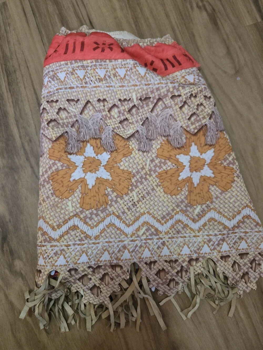 4/$15 Disney Moana Kids Costume Sz 8 Dress Up Halloween Party Dress